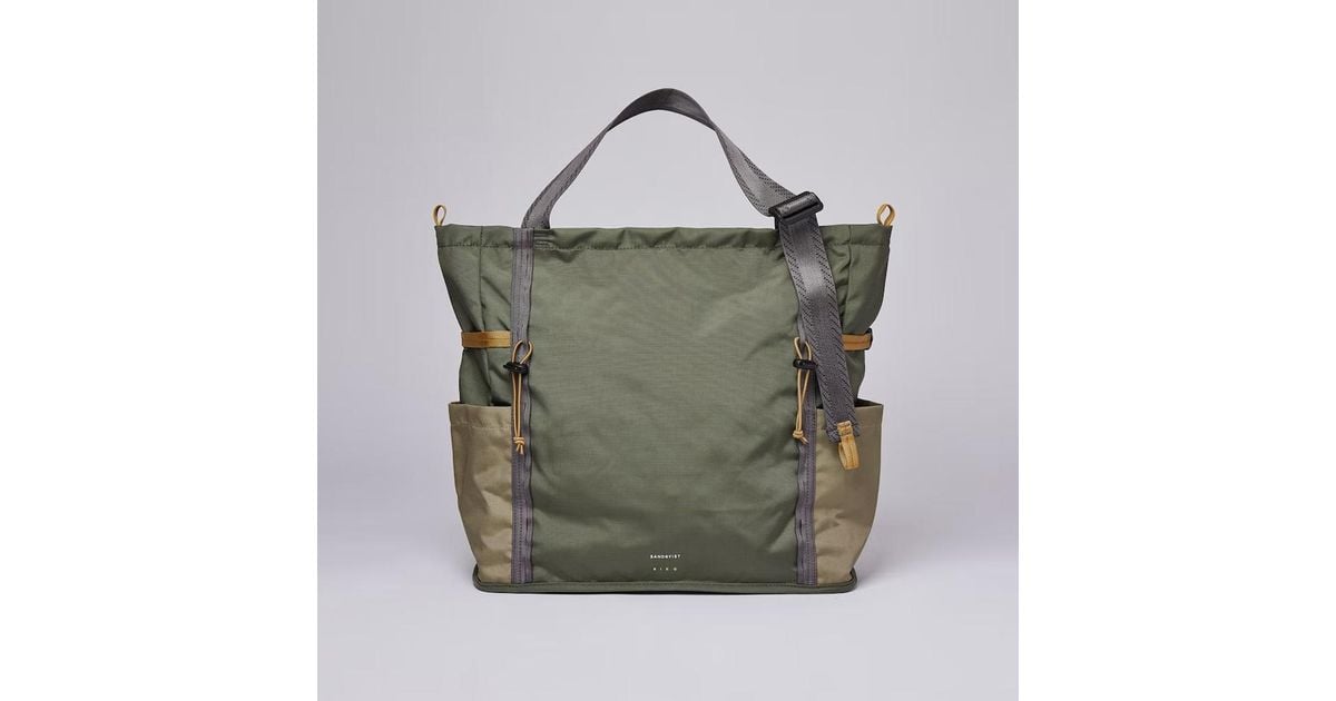 Sandqvist River Hike Bag in Green Lyst