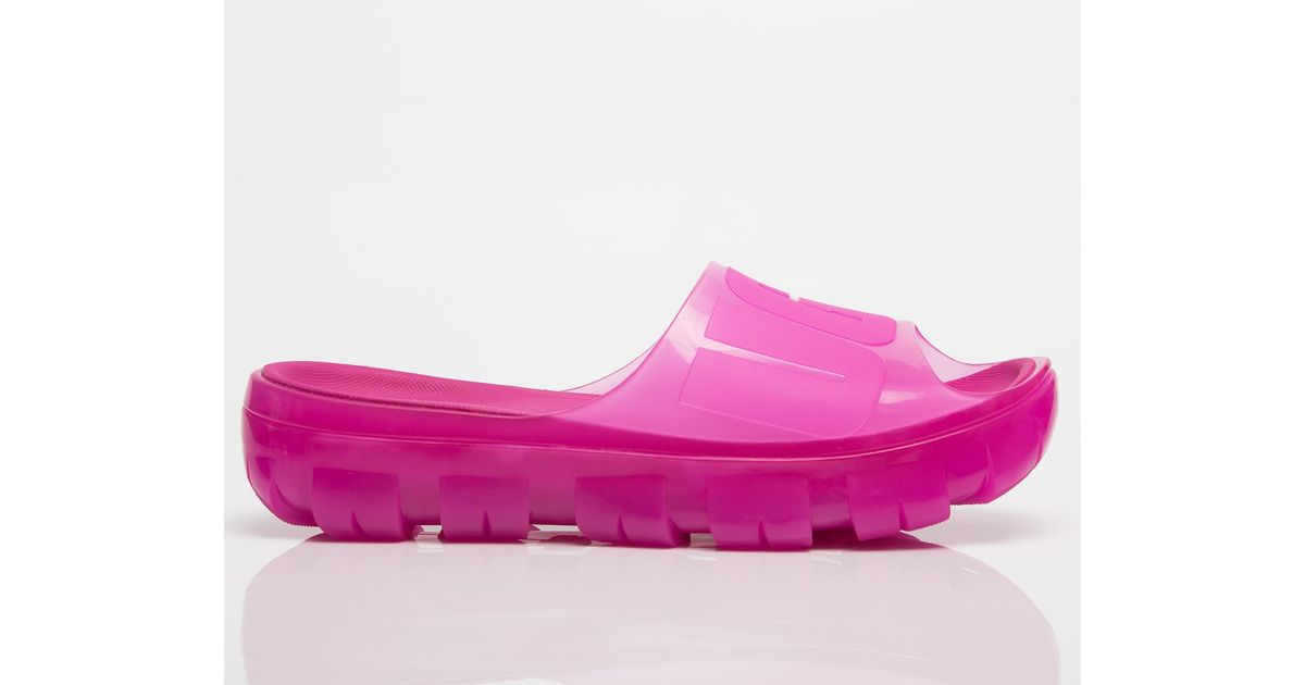 UGG Jella Slide in Pink | Lyst