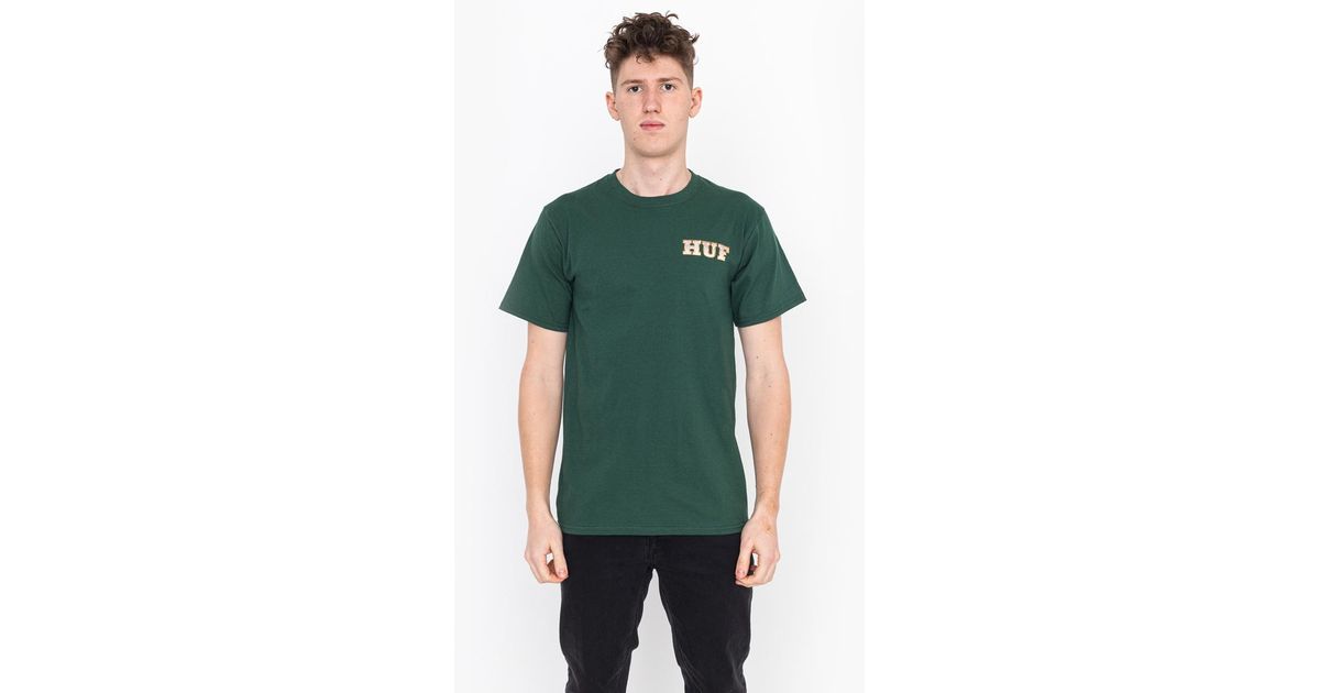 Huf X Playboy Logo Ss Lifestyle T-shirt in Green for Men | Lyst