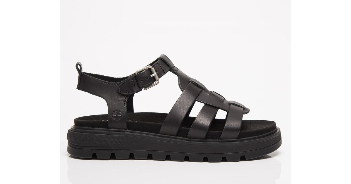 Timberland Ray City Fisherman Sandal in Black | Lyst