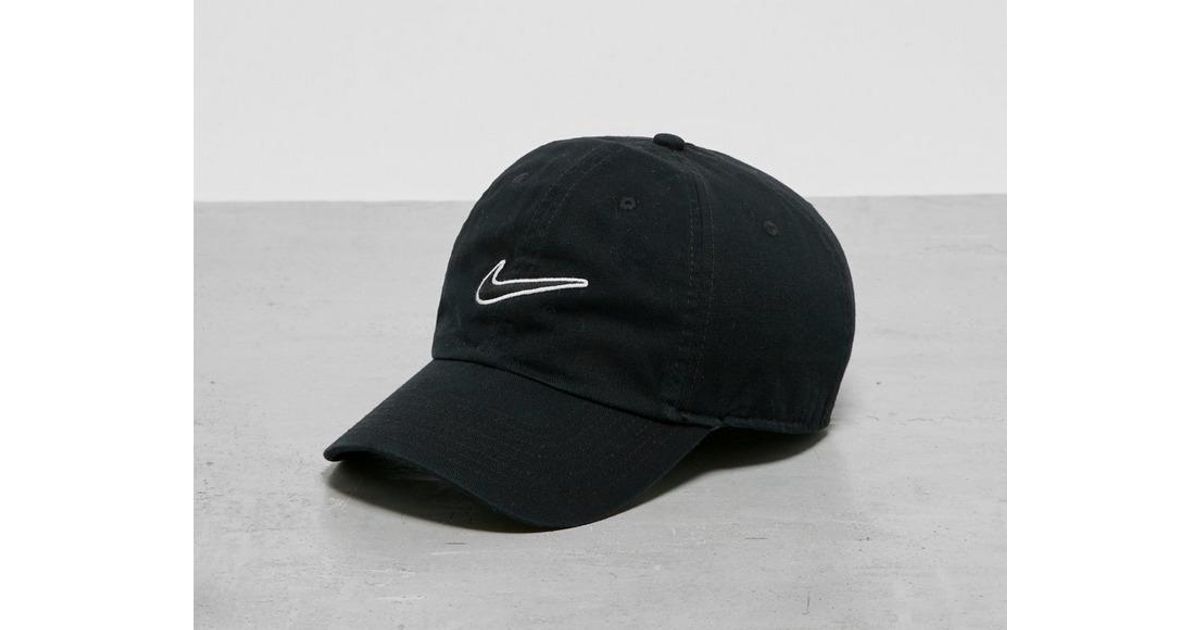 Nike Cotton Heritage 86 Cap in Black for Men Lyst UK