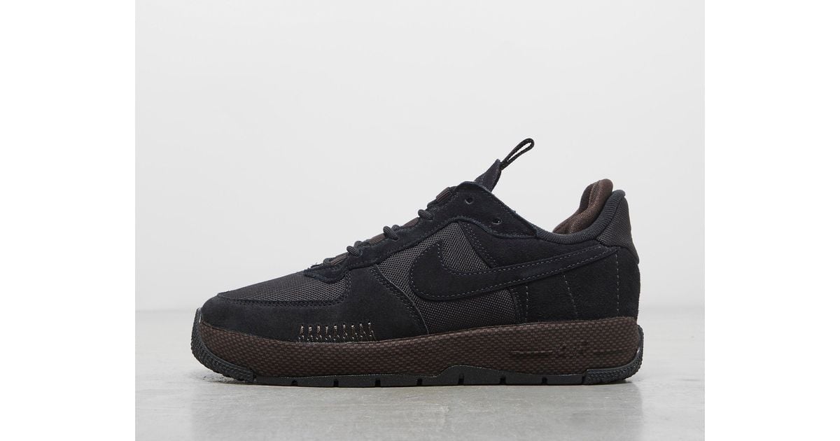 Nike Air Force 1 Wild in Black Lyst UK