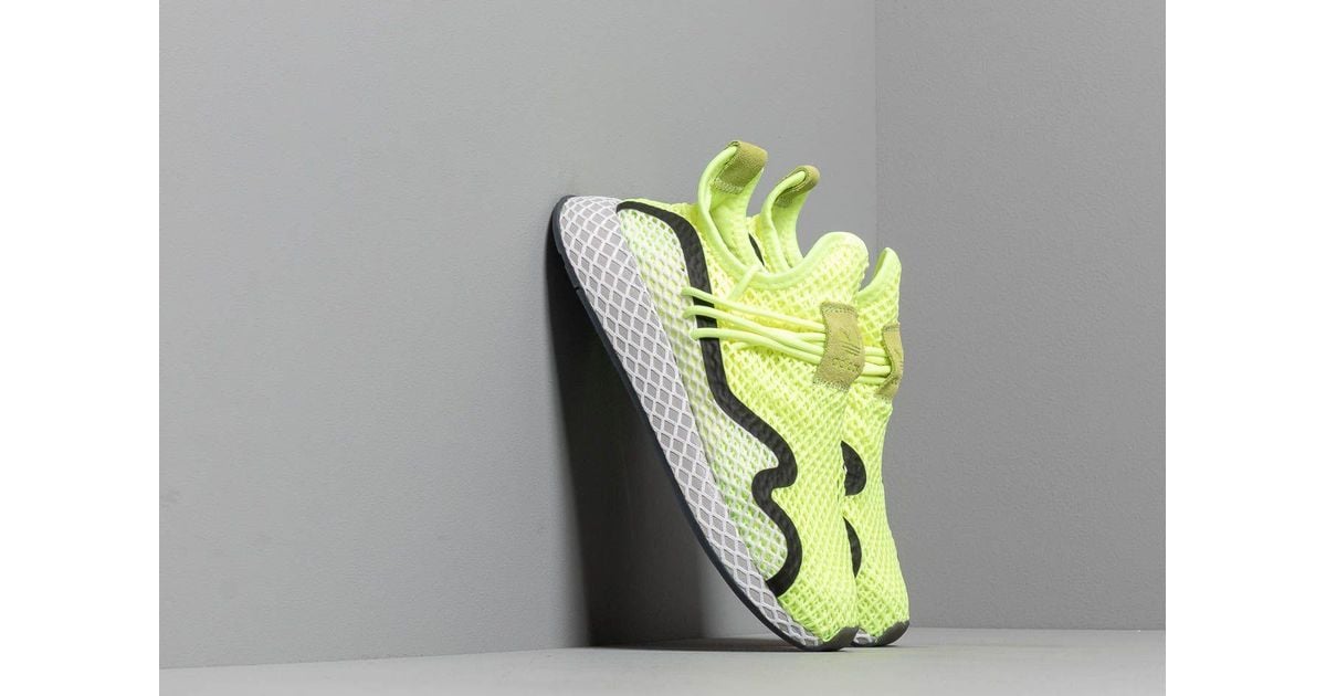 adidas Originals Deerupt S Runner Shoes in Yellow for Men - Lyst