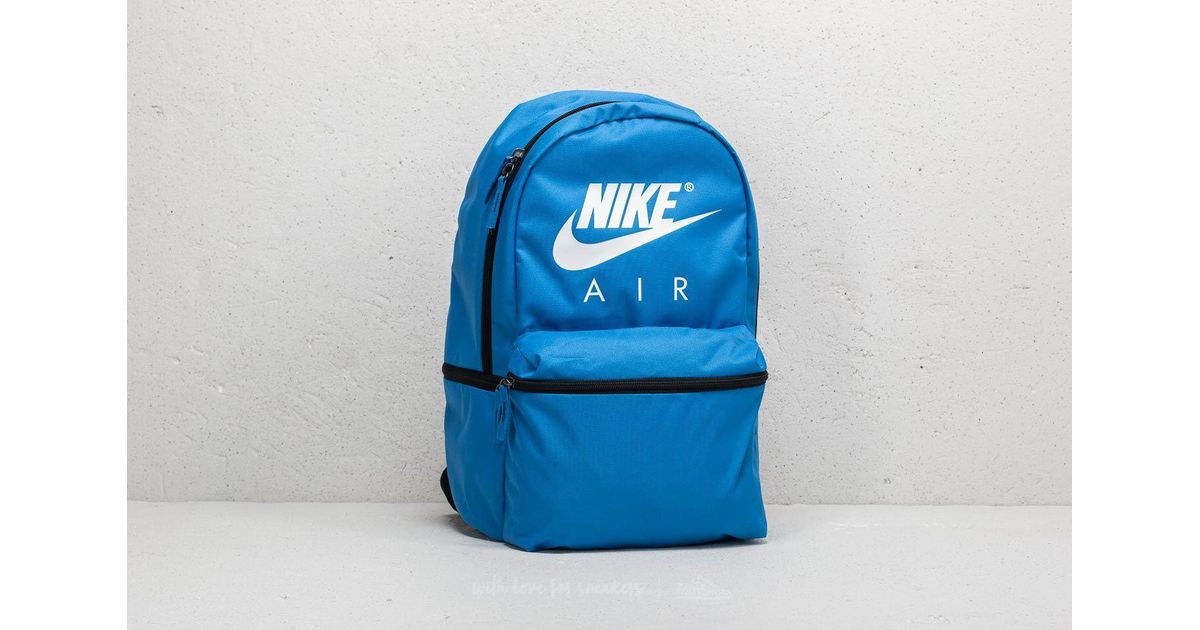 nike air backpack blue