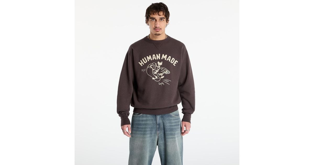 Human Made Sweatshirt Tsuriami Sweatshirt 2 in Brown for Men Human Made Sweatshirt Tsuriami Sweatshirt 2 in Brown for Men