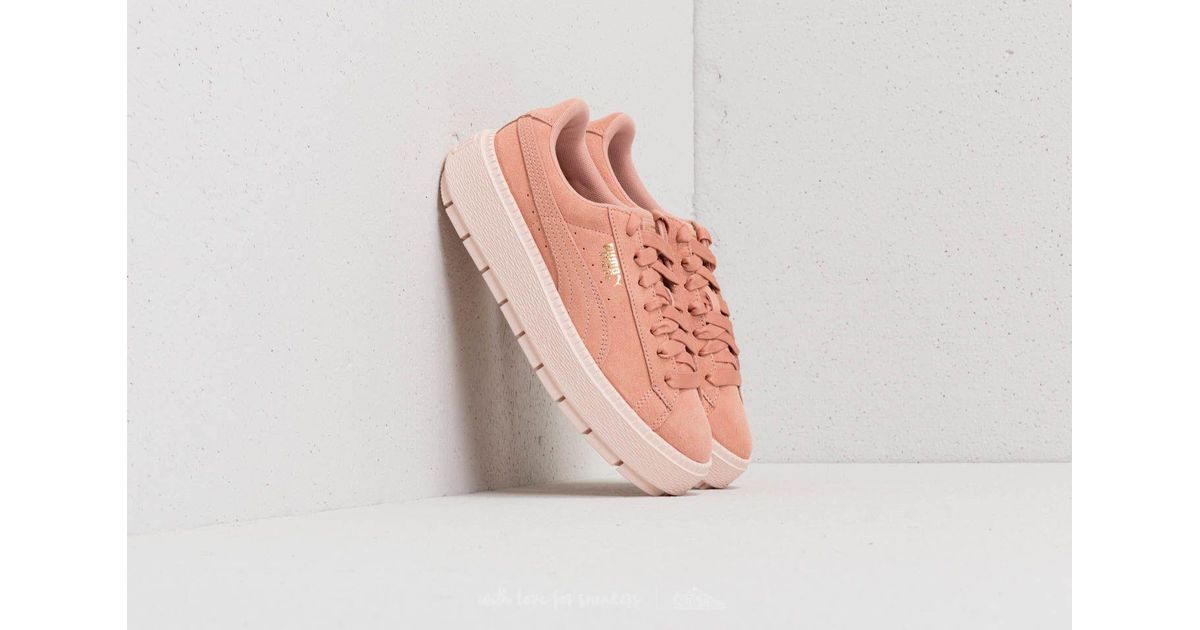 puma trace platform beige puma trace platform beige