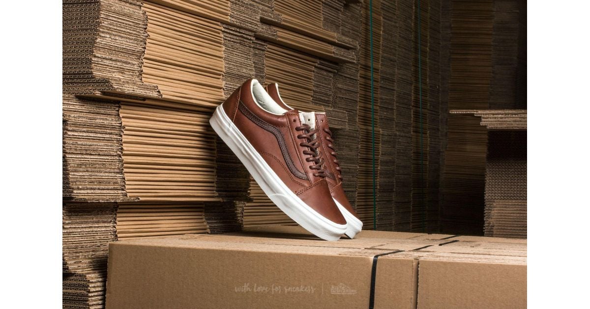 Vans Old Skool Leather Dachshund/ Potting Soil in Brown for Men | Lyst