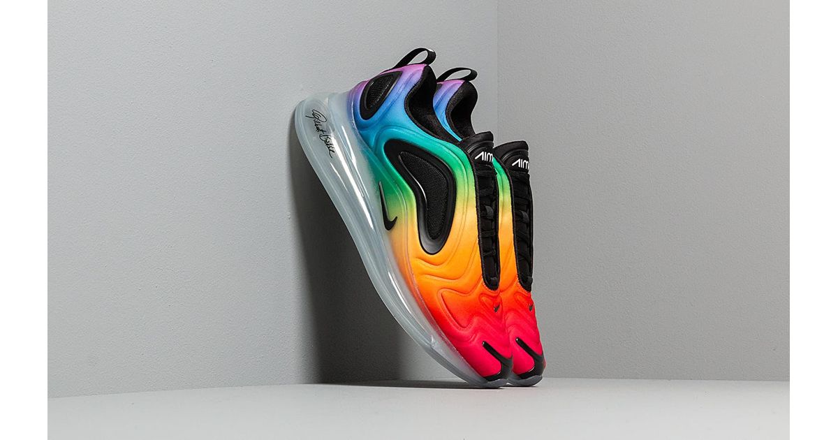 nike air max 720 black multicolor