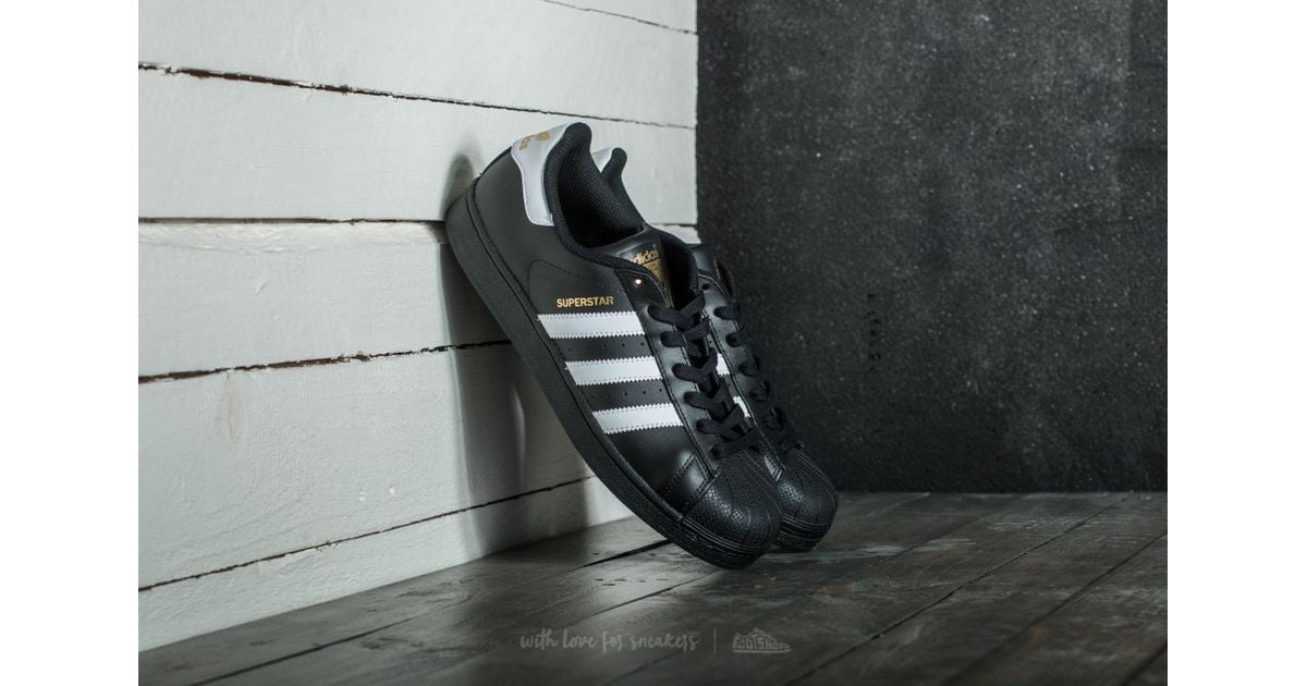 adidas superstar foundation core black