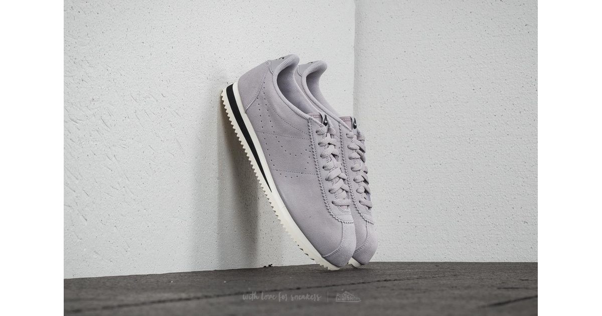 nike cortez suede grey