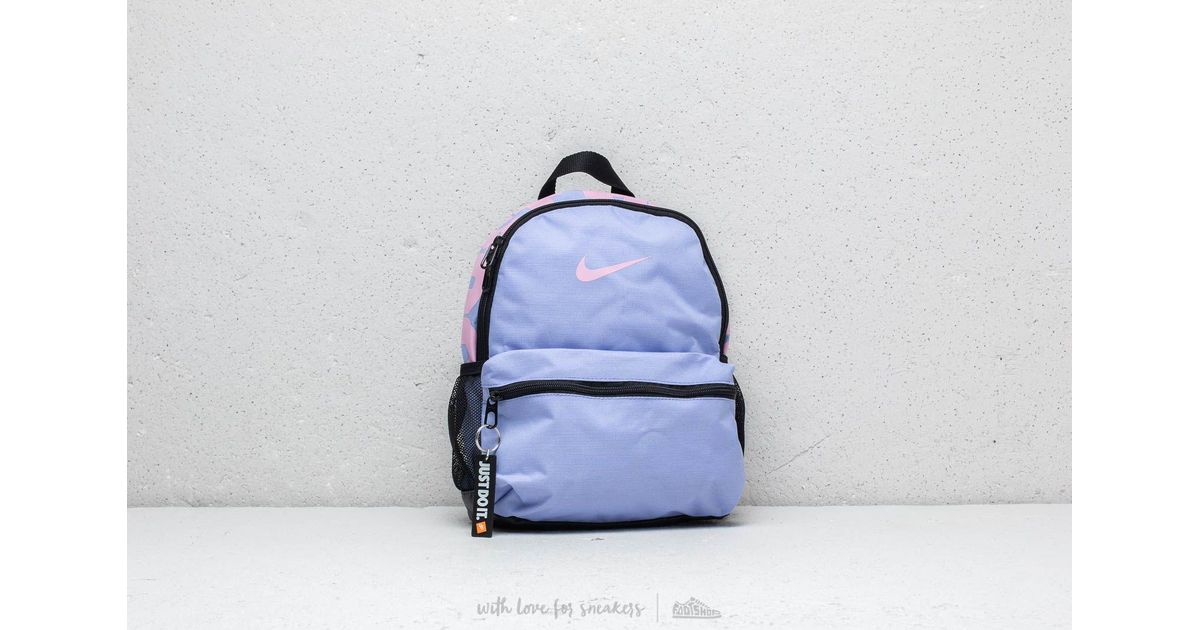 Nike Synthetic Brasilia Just Do It Mini Backpack Purple/ Pink in Blue - Lyst
