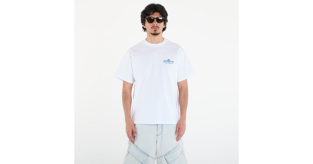 AWAKE NY T-Shirt Good Everywhere Tee in White for Men | Lyst