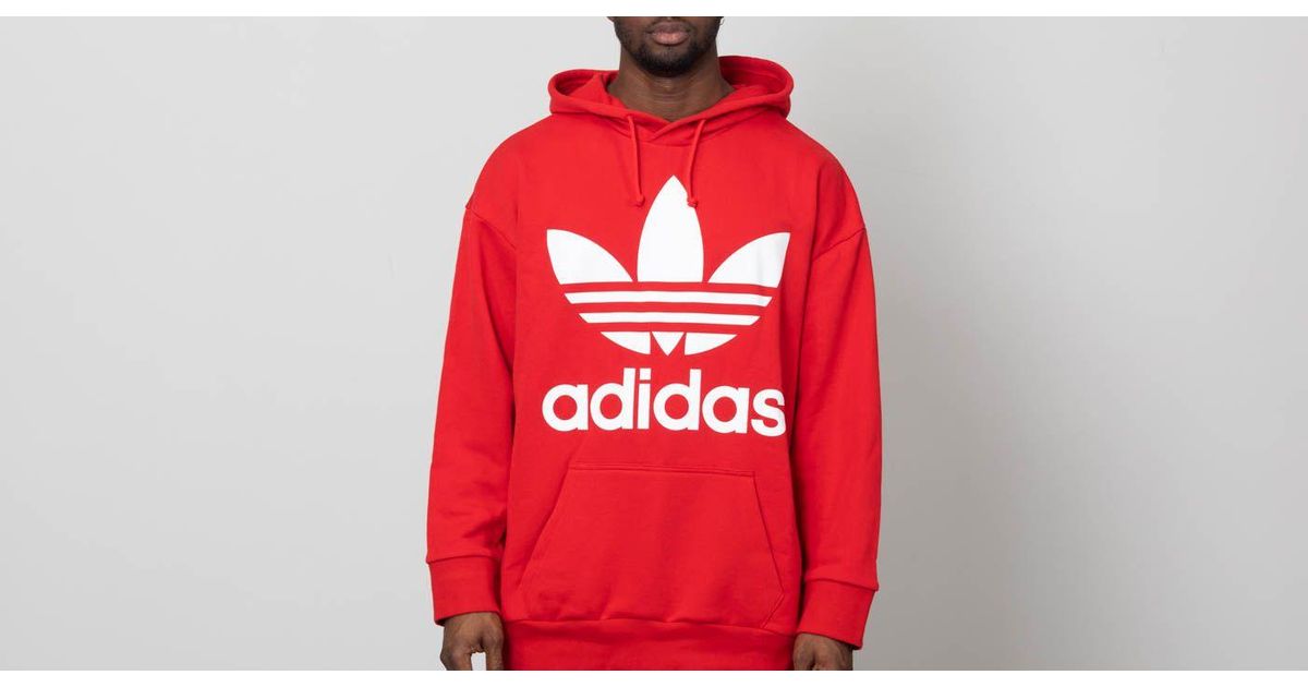 red adidas zip up hoodie