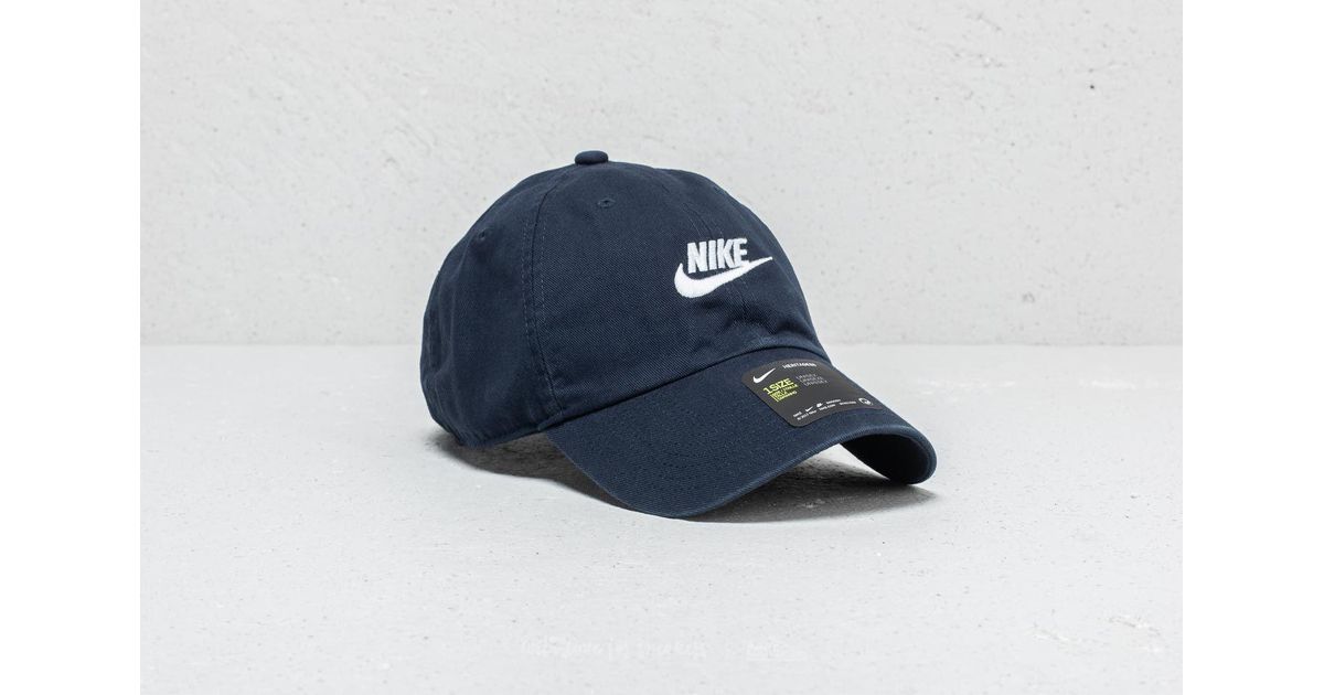 nike sportswear heritage86 futura washed hat