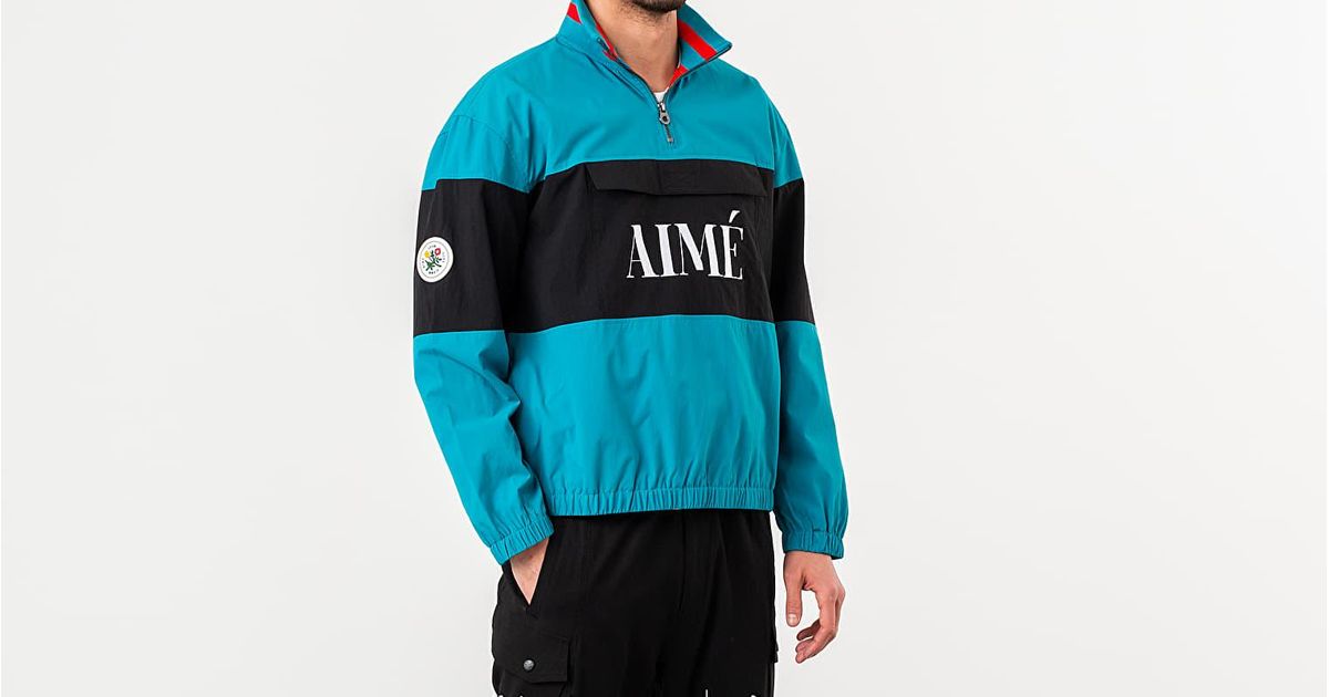 aime leon dore quarter zip pullover