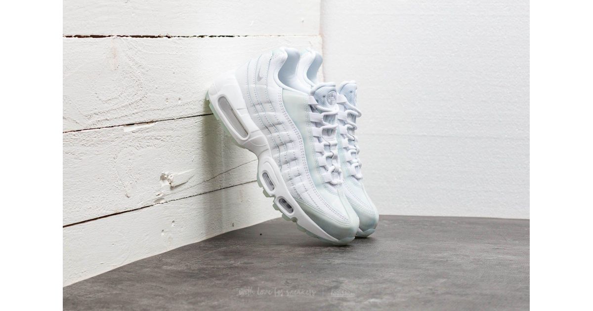 nike air max 95 platinum white