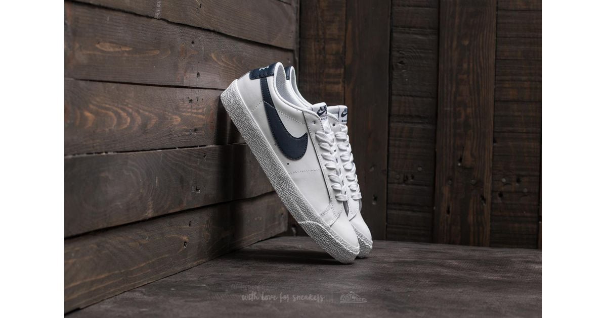 nike sb zoom blazer low white obsidian