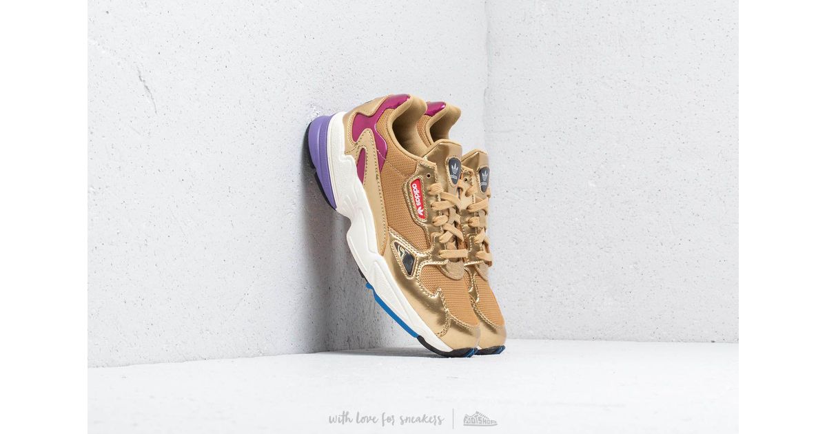 adidas falcon gold