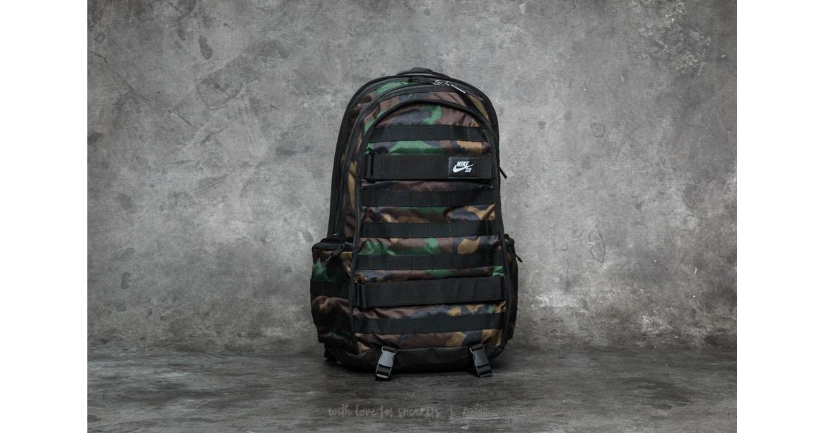 Nike Synthetic Sb Rpm Backpack Iguana Black Black For Men Lyst