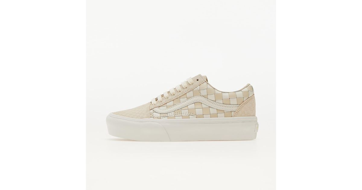 white cream vans