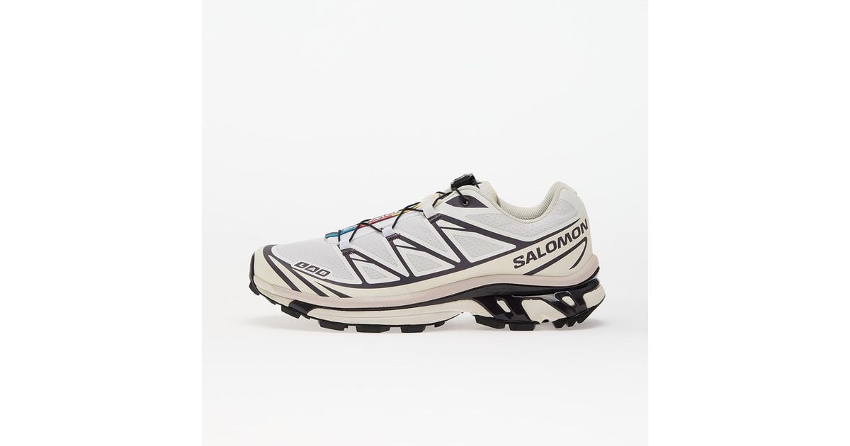 スニーカー SALOMON SNEAKER XT-6 WHITE/VANILLA ICE/PLUM PERFECT XT-6 'White Vanilla Ice Plum' (L47864600) Clean, crisp, and