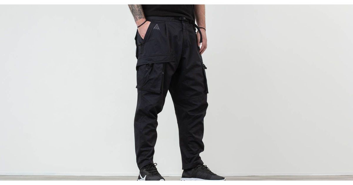 acg cargo pants black