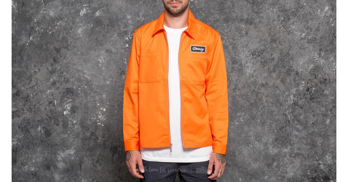 Longsleeve Shirt Orange for Men 
