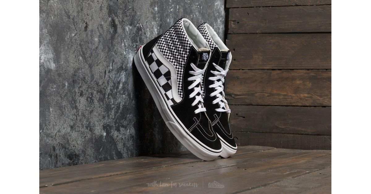 vans sk8 hi mix checker vans sk8 hi mix checker