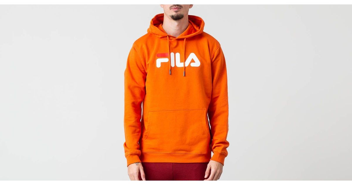 fila hoodie orange