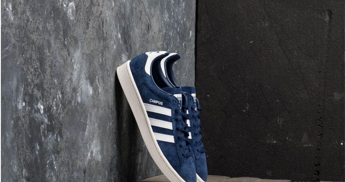 dark blue adidas campus