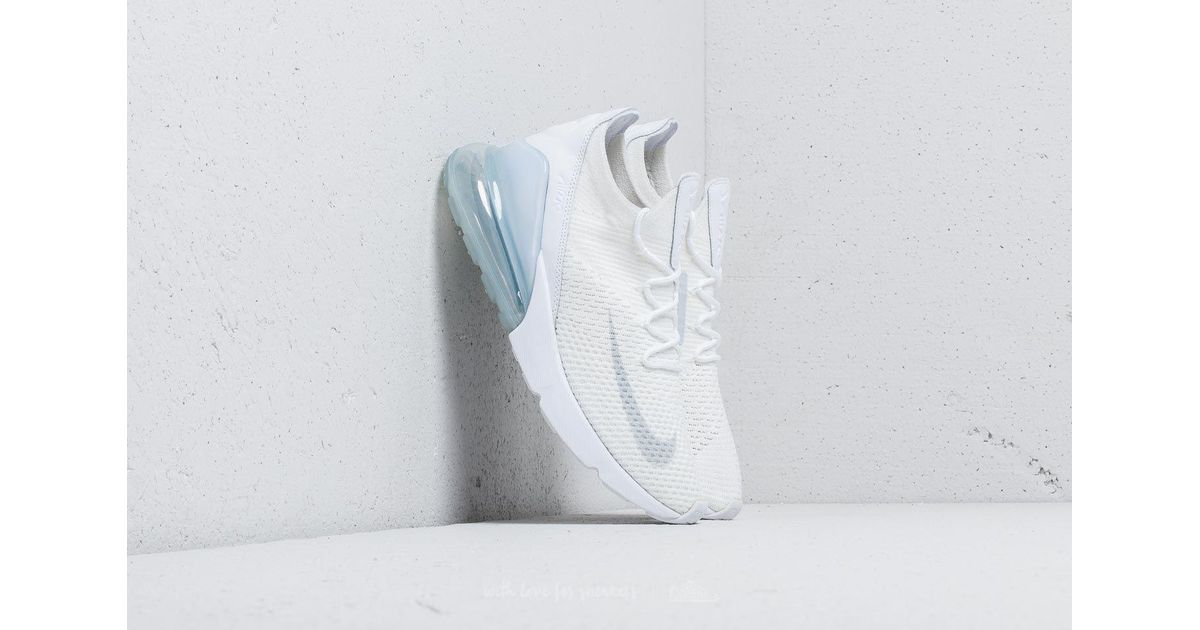 nike air max 270 flyknit pure platinum