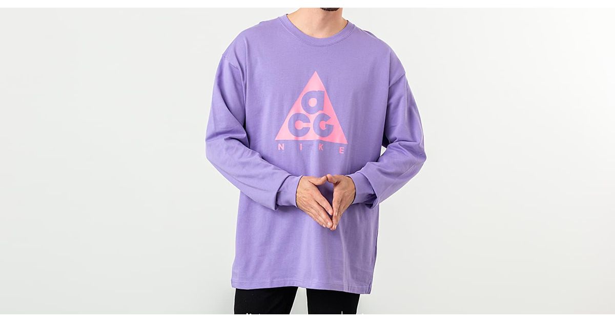 space purple nike shirt