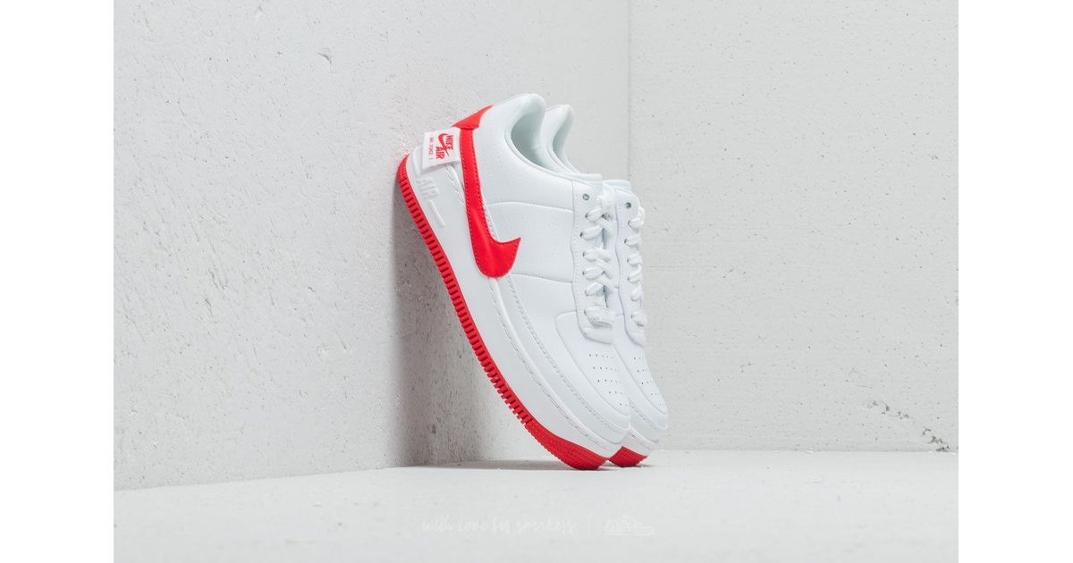 nike air force 1 jester university red