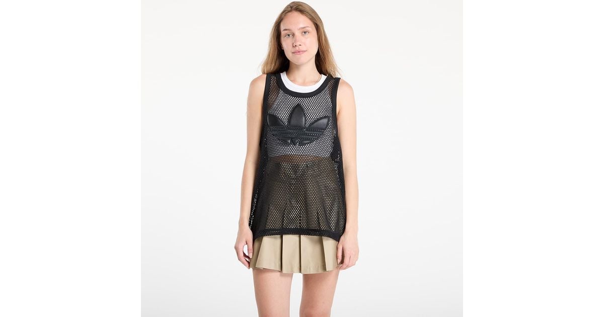 adidas Originals Tank Top Adidas X Jeremy Scott Mesh Tank Top in