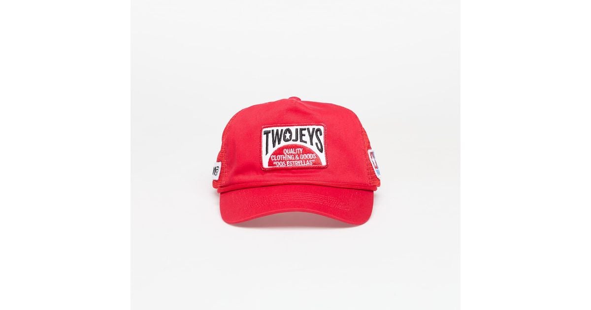 Twojeys Cap Moto Gp Trucker Cap in Red | Lyst