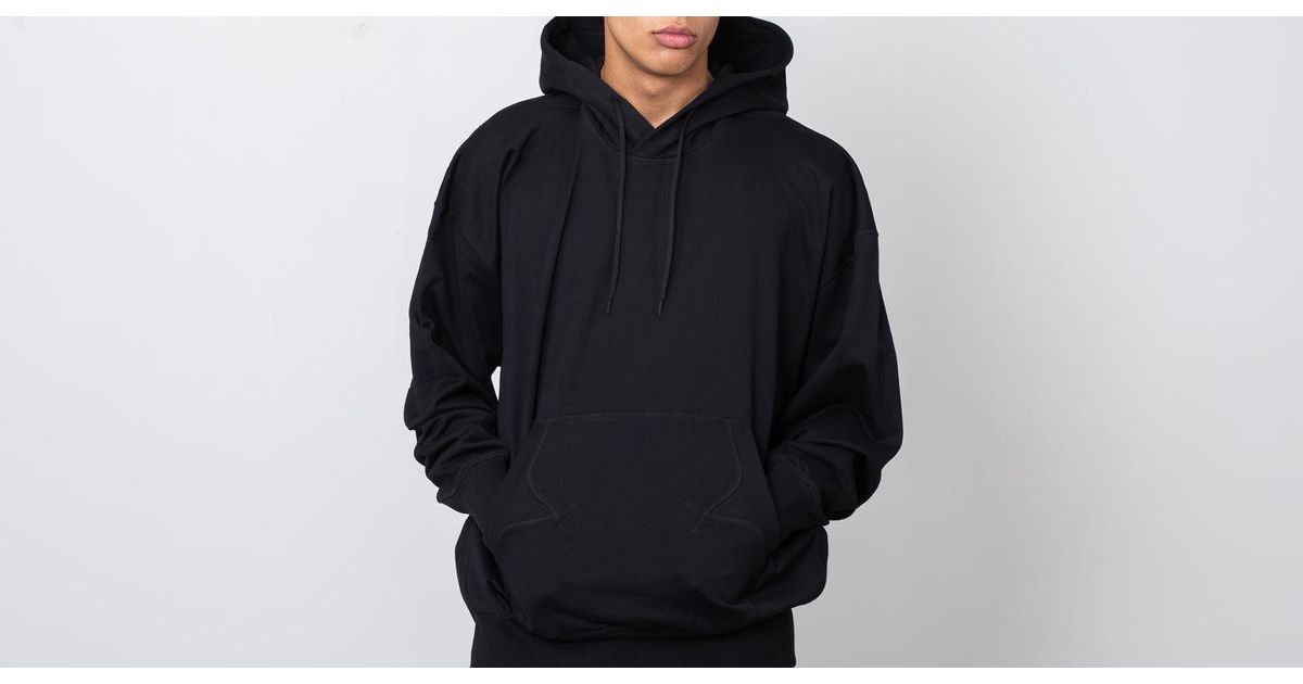 y3 stacked logo hoodie