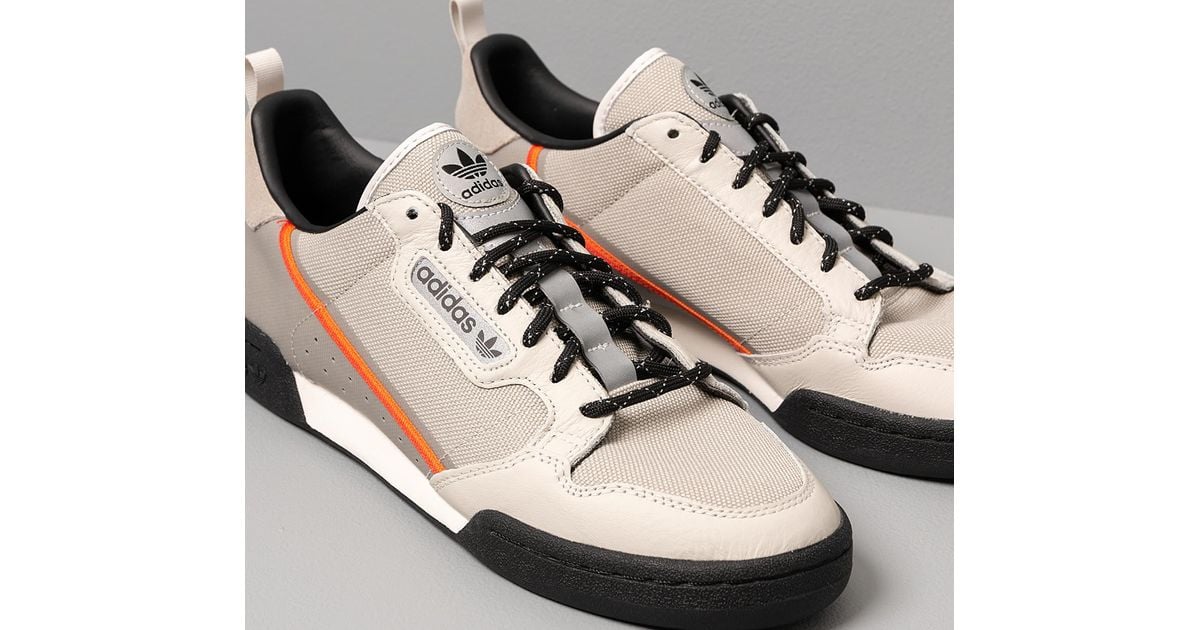 zak solide Ventileren adidas Originals Adidas Continental 80 Sesame/ Orange/ Raw White in Brown -  Lyst