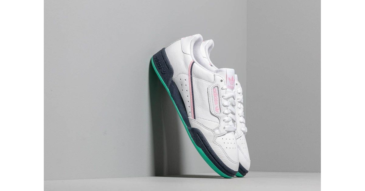 adidas continental white pink