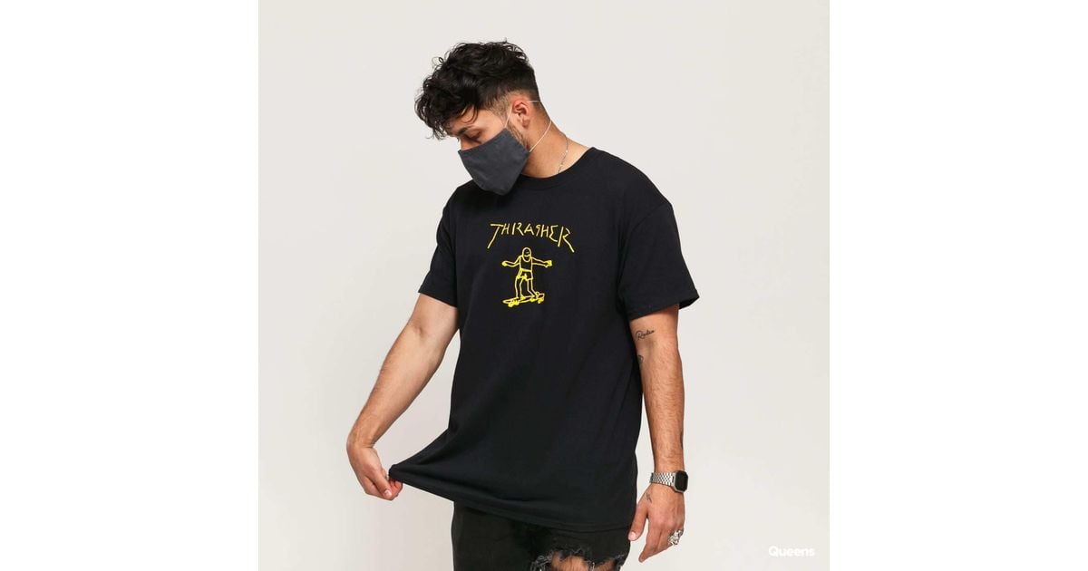 Thrasher T Shirt Gonz Tee in Black for Men Lyst