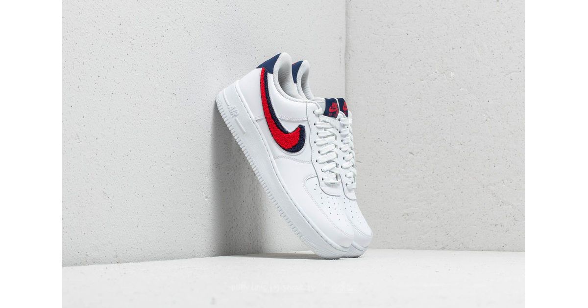 air force 1 lv8 red blue