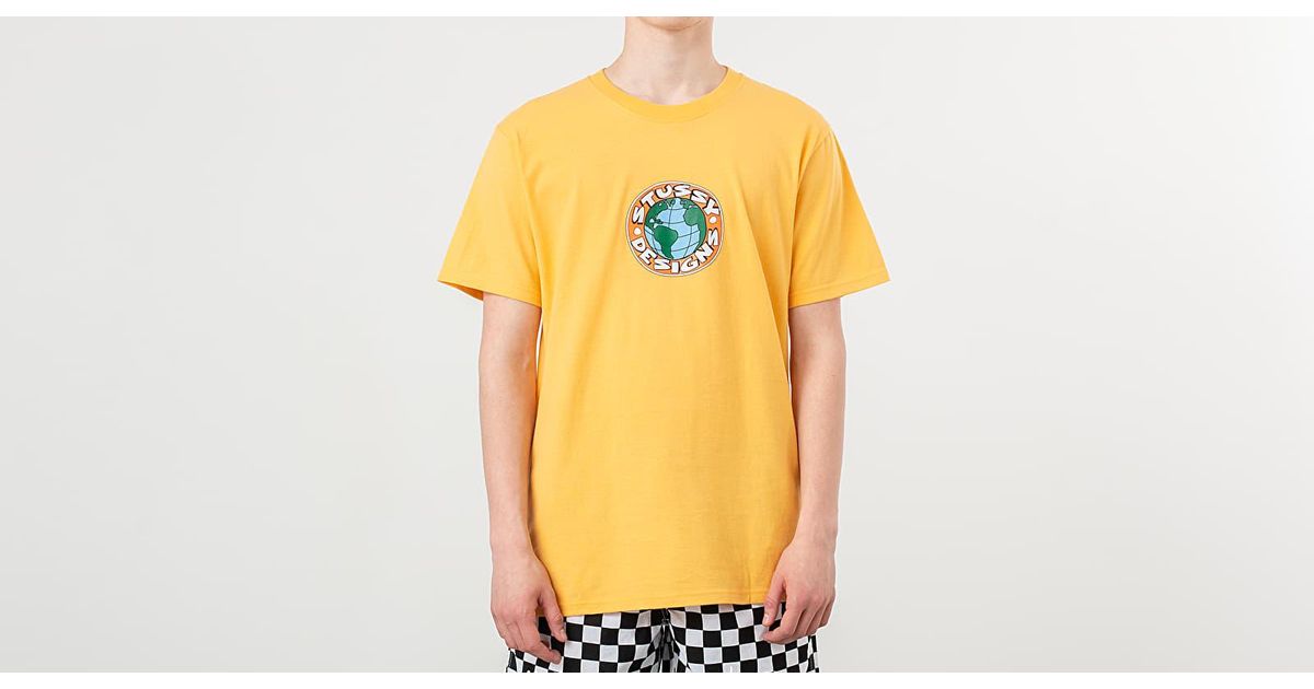 stussy globe tee