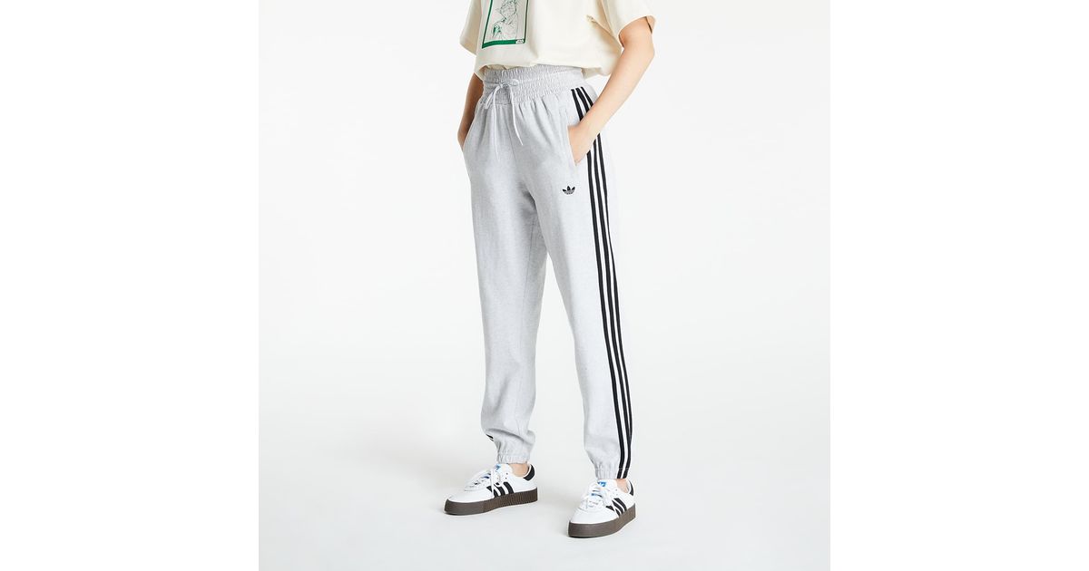 adidas Originals Adidas Cuffed Pants Light Grey Heather in Gray - Lyst