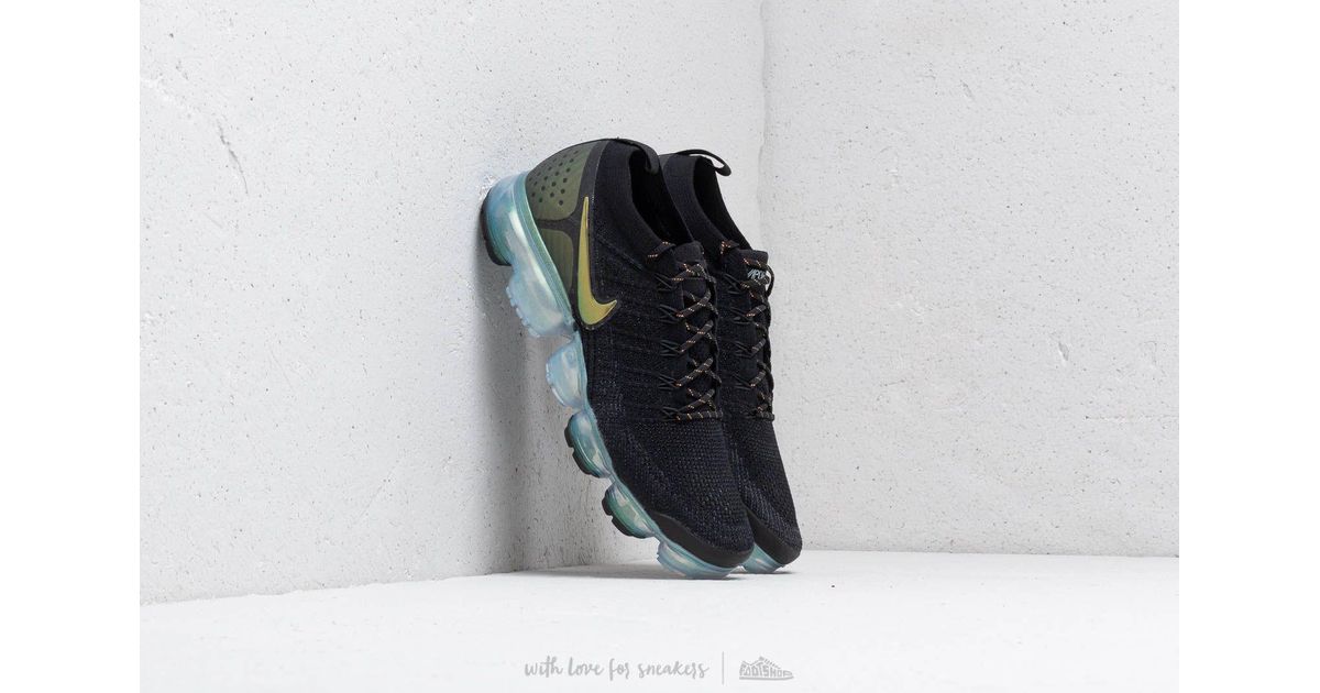 mens nike air vapormax flyknit 2 black