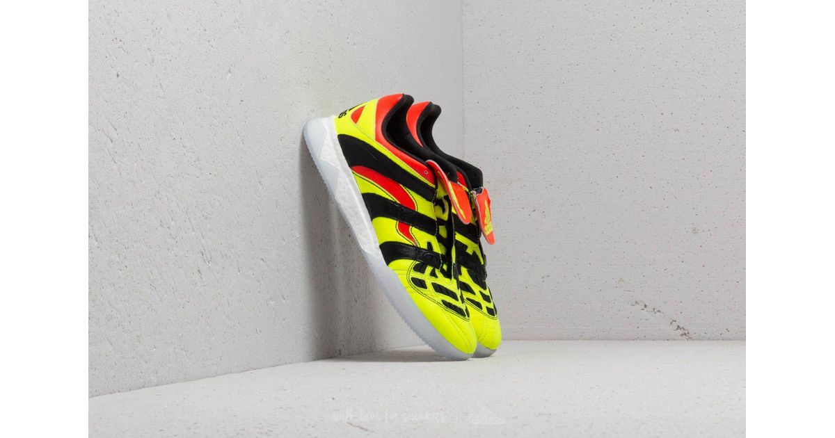yellow adidas predator accelerator