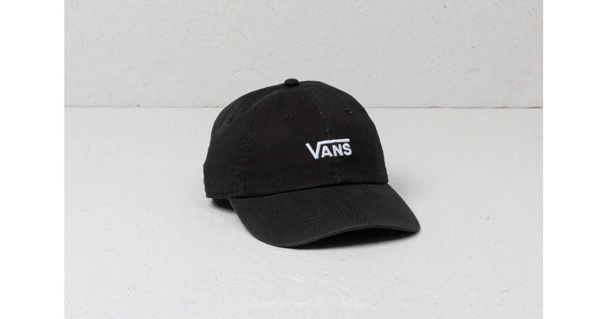 black and white vans hat
