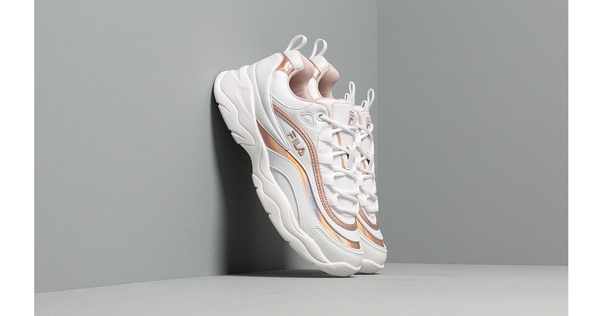 fila ray low rosa