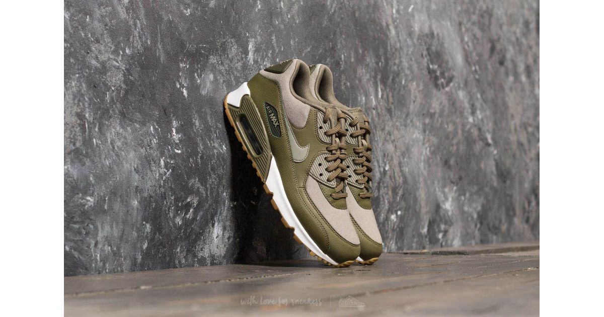 Nike Multicolor Wmns Air Max 90 Medium Olive Dark Stucco cheap dark brown nike sneakers febd7 dd6a1