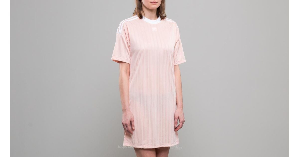 adidas trefoil dress pink