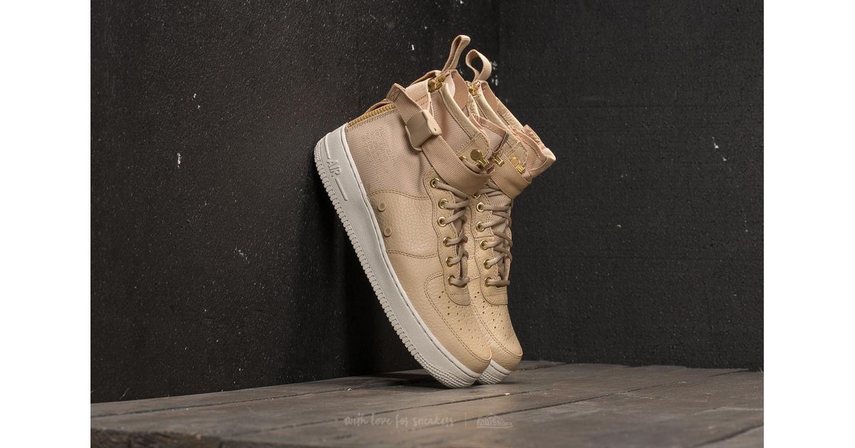 sf air force 1 mid mushroom