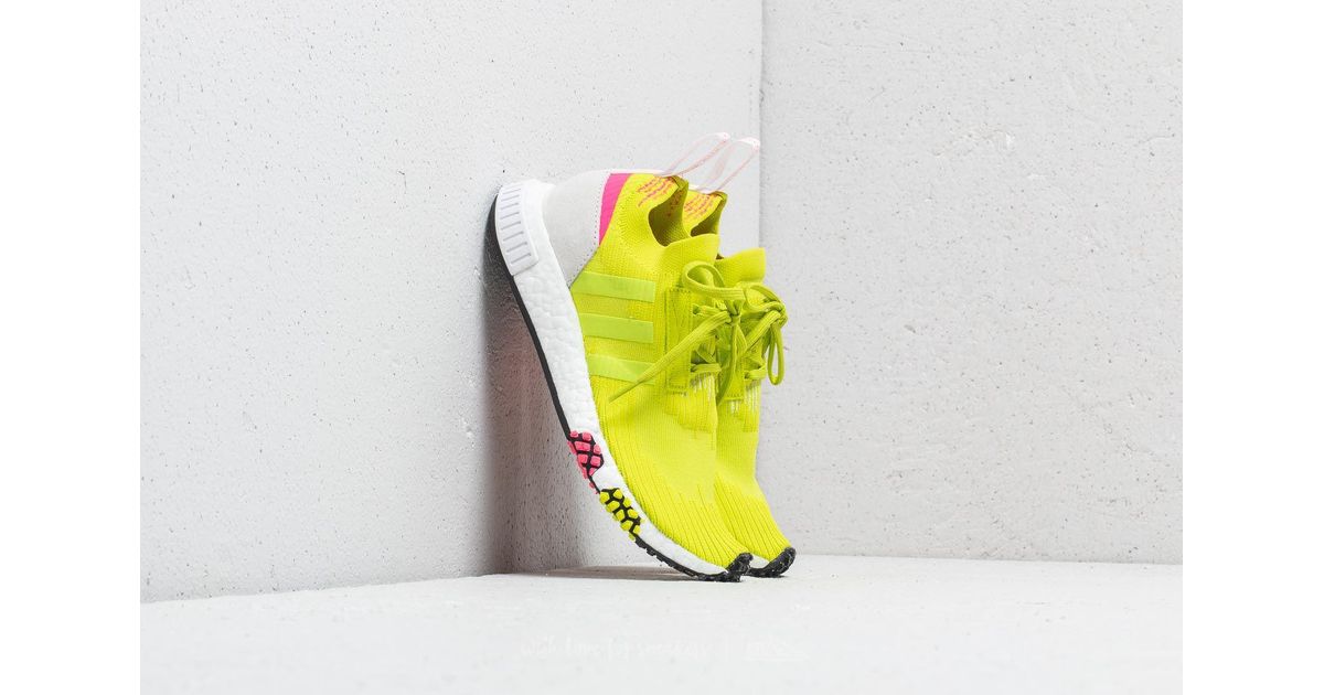 adidas nmd racer primeknit solar yellow